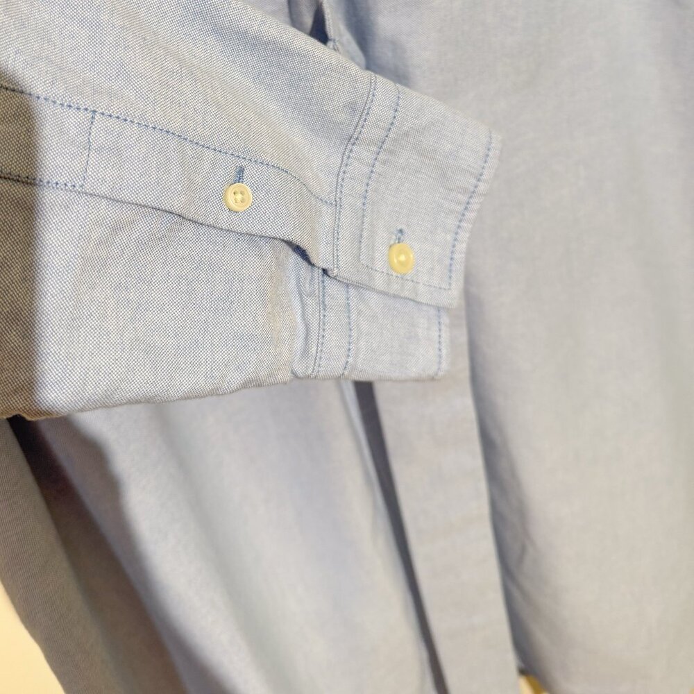 NWOT Everlane Oxford Dress Cotton Chambray Light Blue XS - Picture 5 of 8